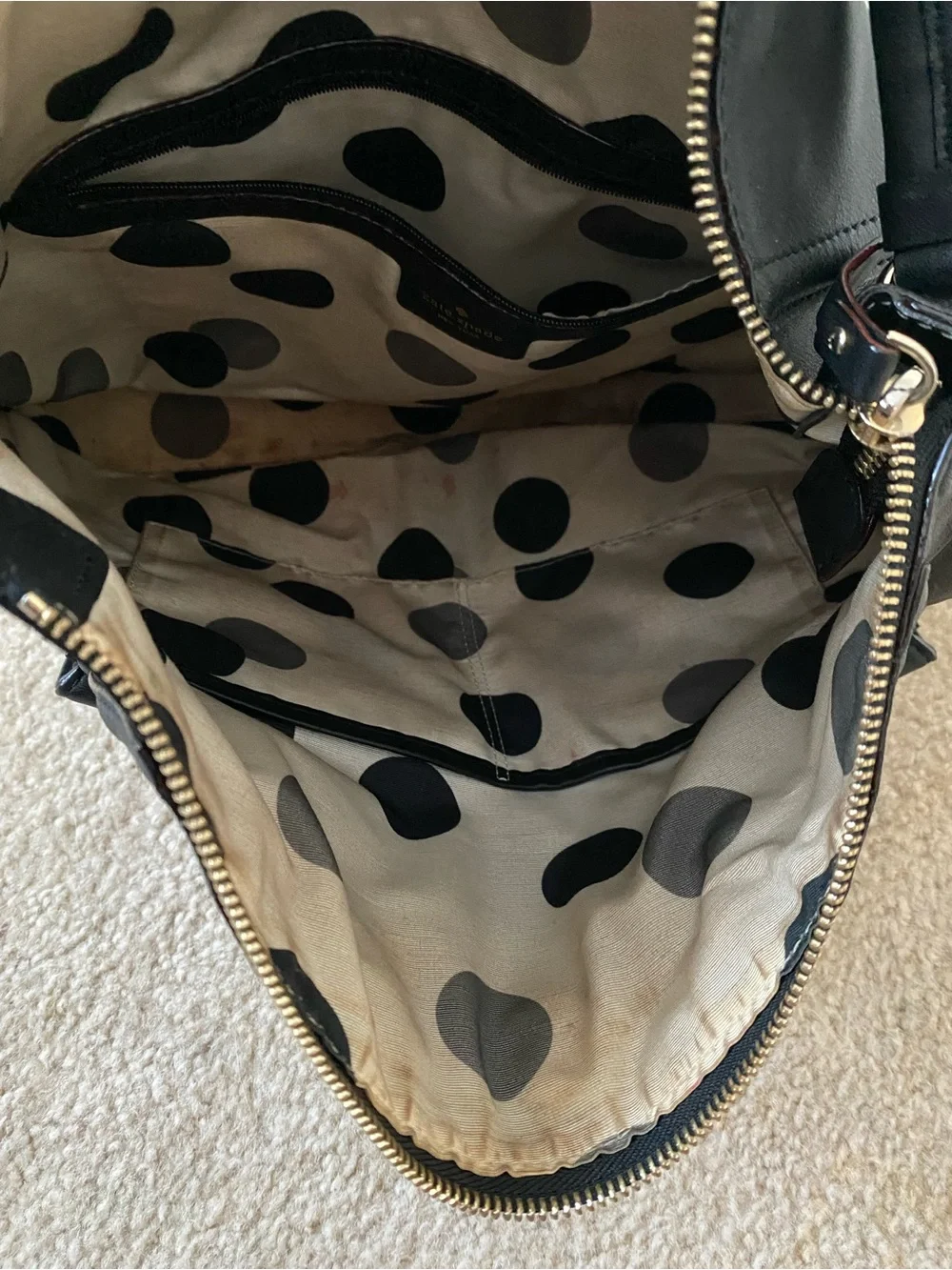 Leather Kate Spade Bag